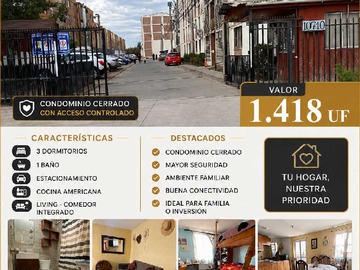 Venta / Departamento / El Bosque