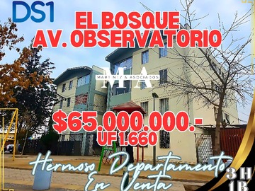Venta / Departamento / El Bosque