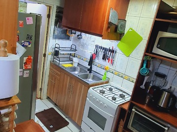 amplia cocina americana