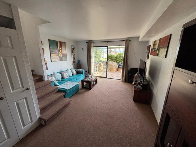 vista pasando cocina a living