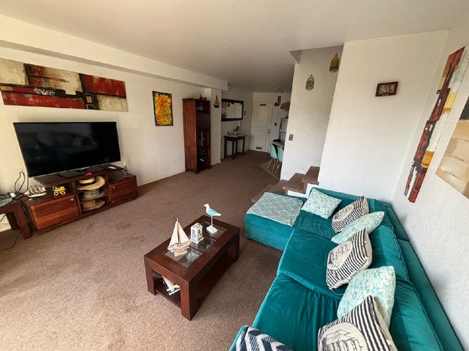 vista desde salida a terraza hacia living