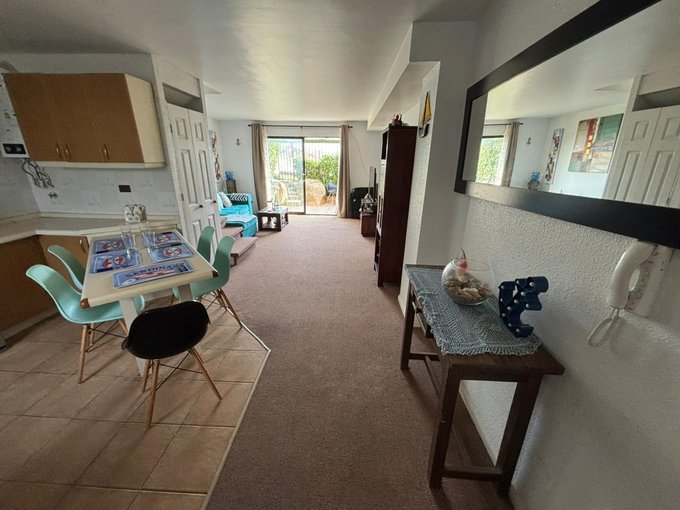 Vista desde la entrada