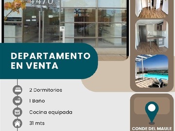 Venta / Departamento / Estación Central