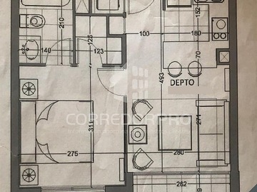 Venta / Departamento / Estación Central