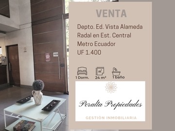 Venta / Departamento / Estación Central