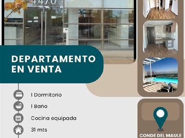 Venta / Departamento / Estación Central