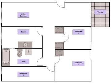 Venta / Departamento / Estación Central