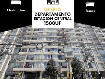 Venta / Departamento / Estación Central