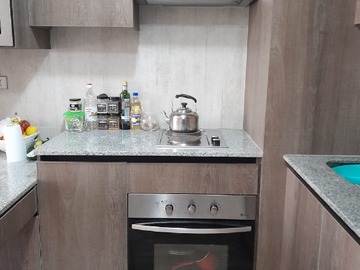 Cocina equipada, Horno, encimera y campana