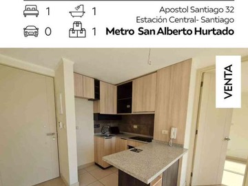 Venta / Departamento / Estación Central