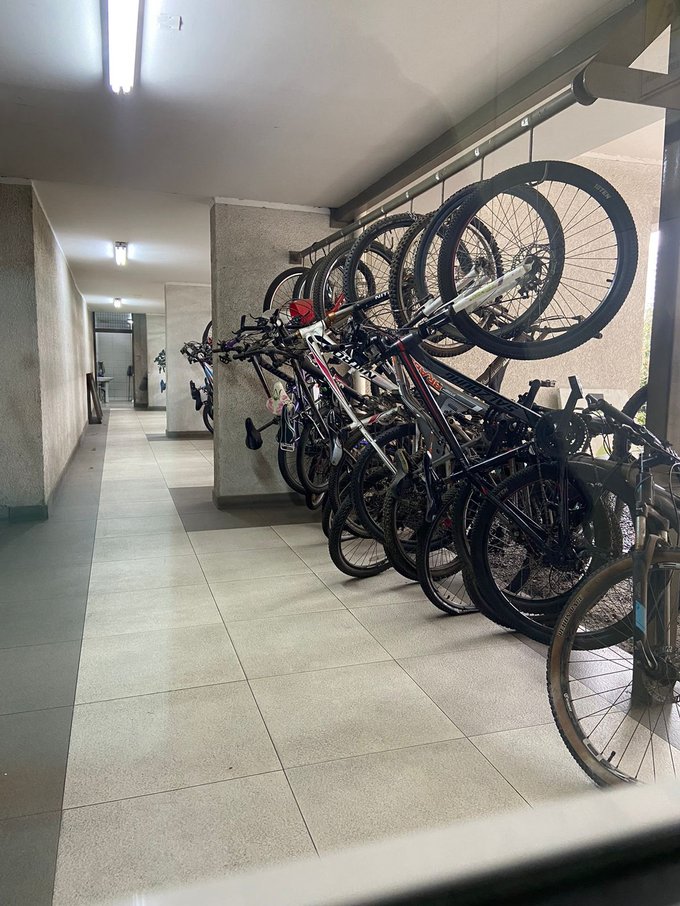 Bicicletero edificio