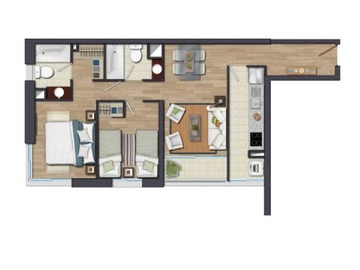Venta / Departamento / Independencia