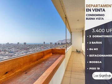 Venta / Departamento / Iquique