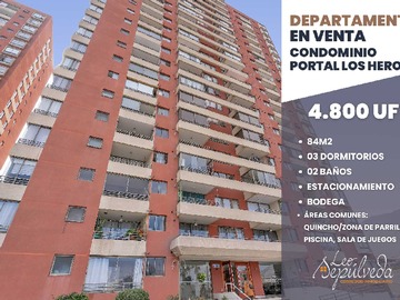 Venta / Departamento / Iquique