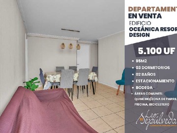 Venta / Departamento / Iquique