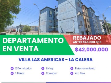 Venta / Departamento / La Calera