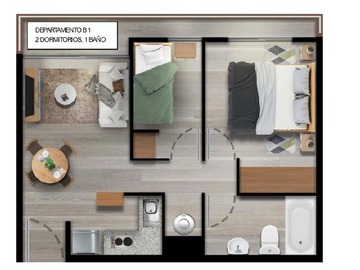 Venta / Departamento / La Cisterna