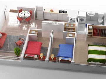 Venta / Departamento / La Cisterna