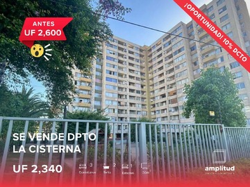 Venta / Departamento / La Cisterna