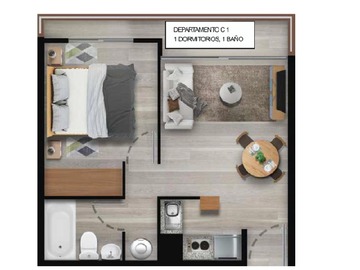 Venta / Departamento / La Cisterna