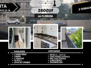 Venta / Departamento / La Florida