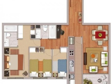 Venta / Departamento / La Florida