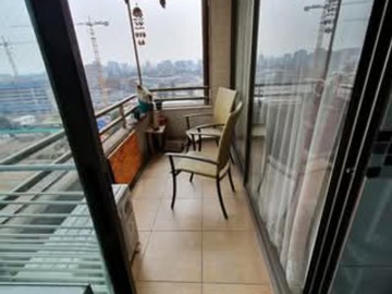 Amplia terraza vista norte