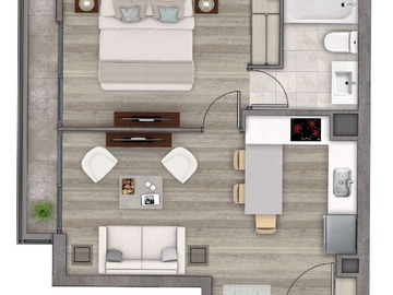 Venta / Departamento / La Florida