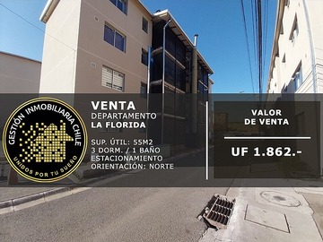 Venta / Departamento / La Florida