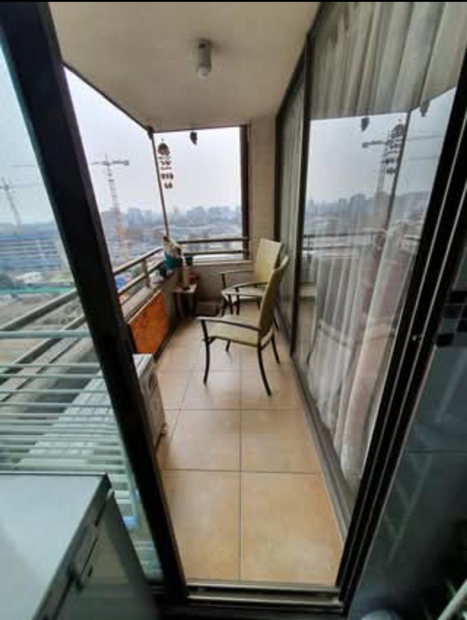 Amplia terraza vista norte