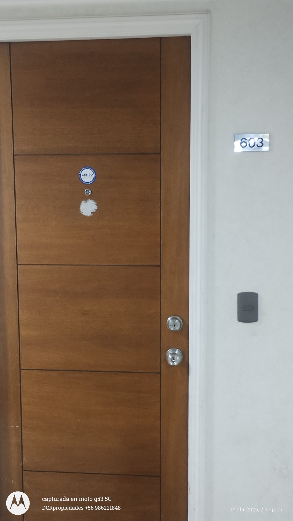 Entrada departamento