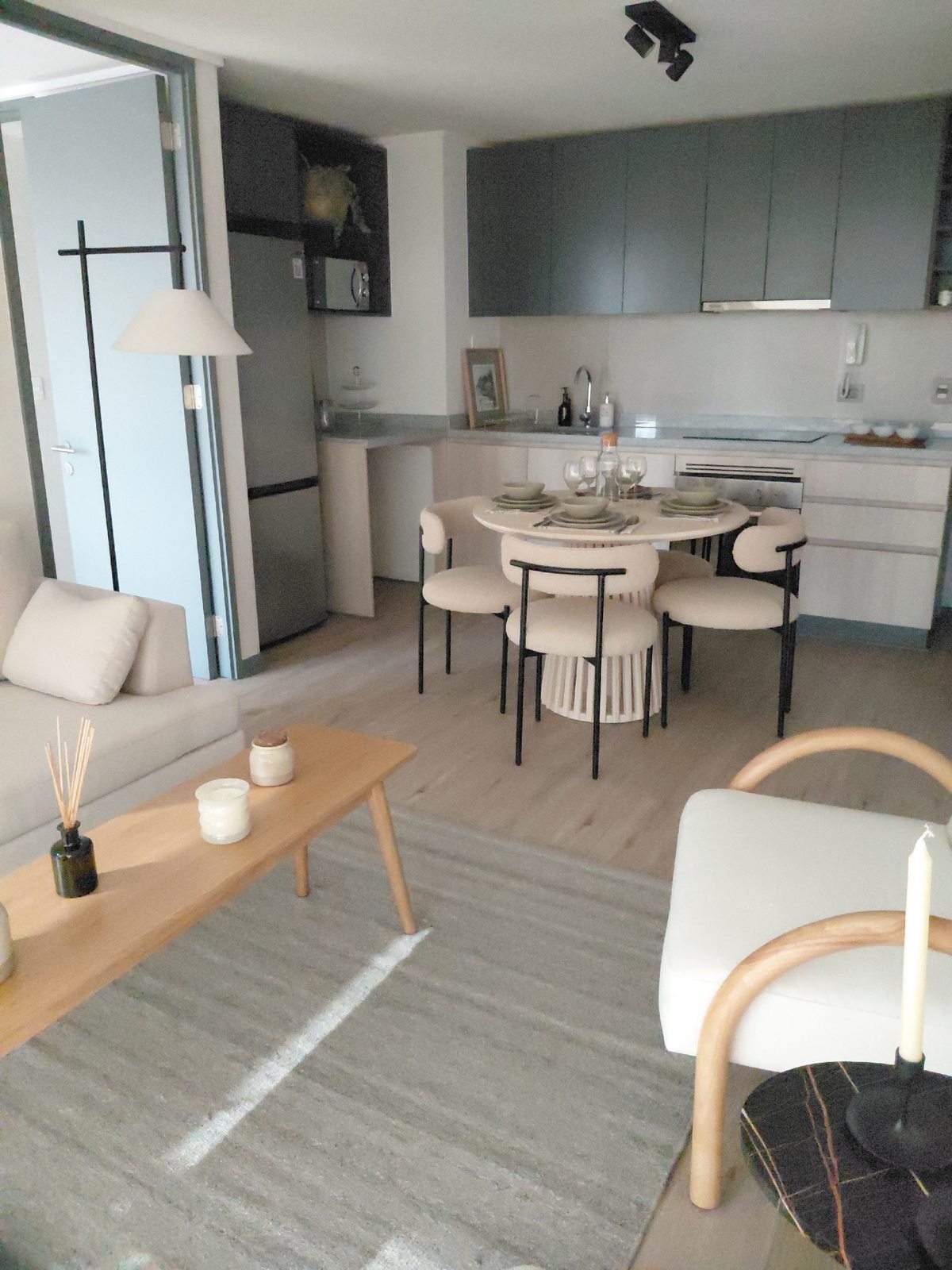 Dpto 1d1b - living comedor 