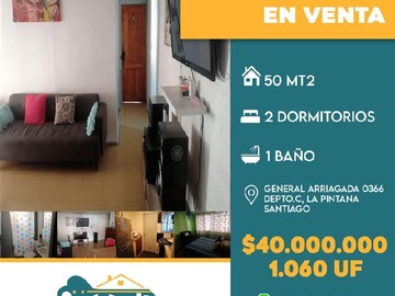 Venta / Departamento / La Pintana