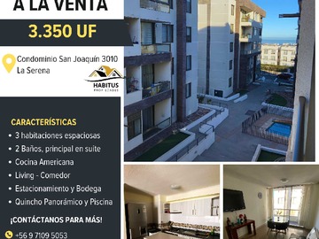 Venta / Departamento / La Serena