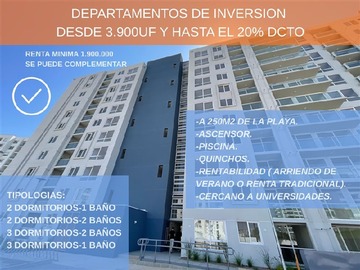 Venta / Departamento / La Serena