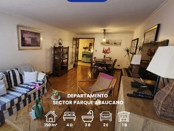 Venta / Departamento / Las Condes