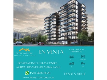 Venta / Departamento / Las Condes