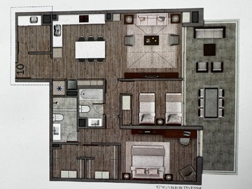 Venta / Departamento / Las Condes