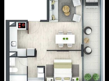 Venta / Departamento / Las Condes