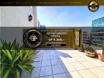 Venta / Departamento / Las Condes