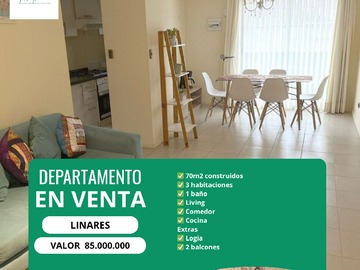 Venta / Departamento / Linares