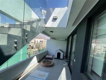 terraza de la habitación principal