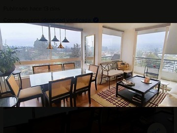 Venta / Departamento / Lo Barnechea