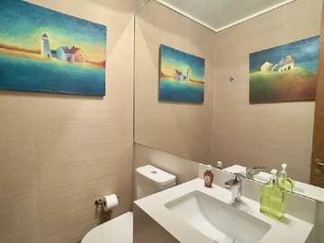 Baño visita