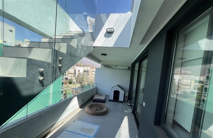 terraza de la habitación principal