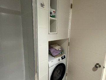 Logia en baño