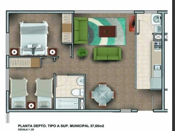 Venta / Departamento / Los Ángeles