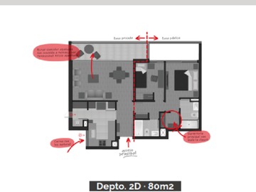 Venta / Departamento / Macul