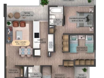 Venta / Departamento / Macul