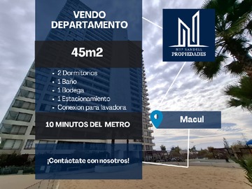 Venta / Departamento / Macul